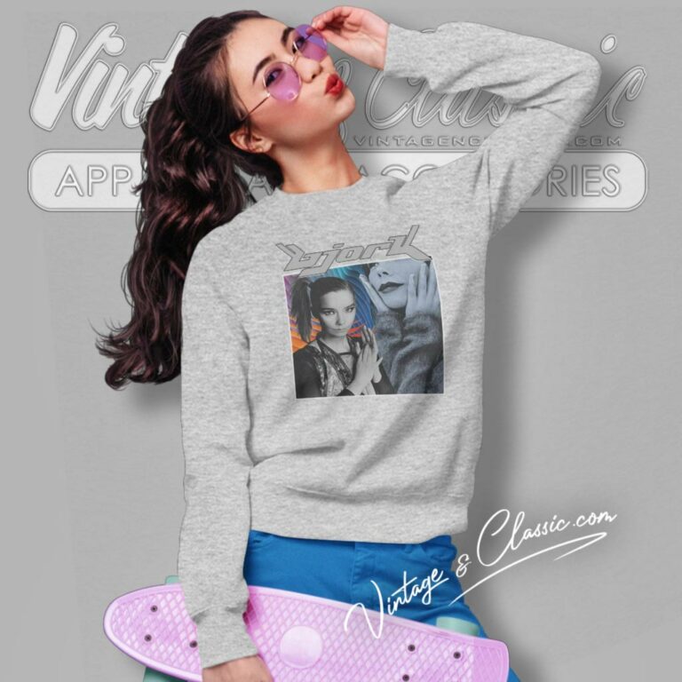 Bjork Vintage Graphic Sweatshirt Bjork Vintage Graphic Sweatshirt