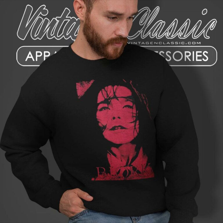 Bjork Vintage Look Sweatshirt Bjork Vintage Look Sweatshirt