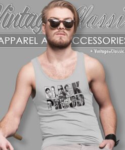 Black And Proud Shirt Black History Tank Top Racerback