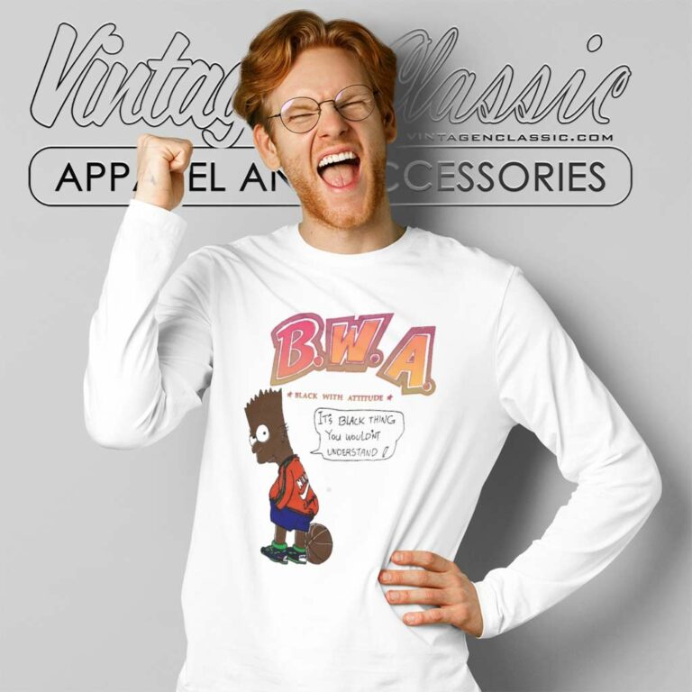 Black Bart Simpson Bwa Long Sleeve Tee Black Bart Simpson Bwa Long Sleeve Tee