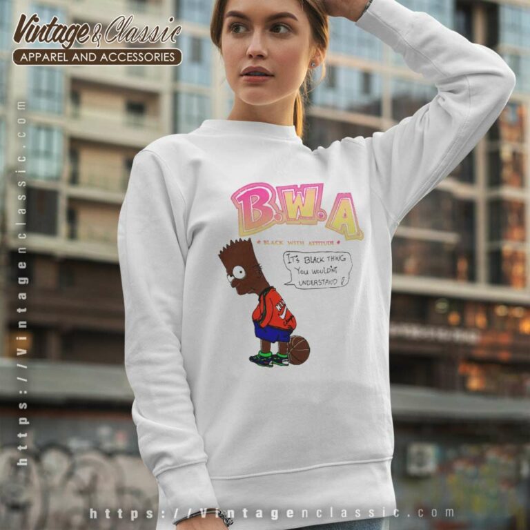 Black Bart Simpson Bwa Sweatshirt Black Bart Simpson Bwa Sweatshirt