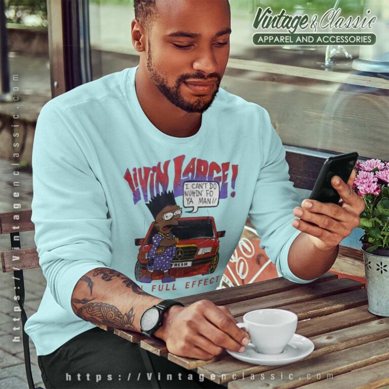 Black Bart Simpson Livin Large In Full Effect Sweatshirt Black Bart Simpson Livin Large In Full Effect Sweatshirt