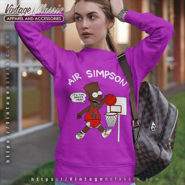 Black Bart Simpson Michael Jordan Nike Air Jordans Sweatshirt Black Bart Simpson Michael Jordan Nike Air Jordans Sweatshirt