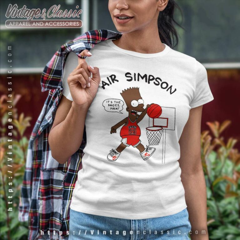 Black Bart Simpson Michael Jordan Nike Air Jordans Women TShirt Black Bart Simpson Michael Jordan Nike Air Jordans Women TShirt