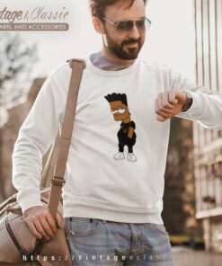 Black Bart Simpson Parody Sweatshirt