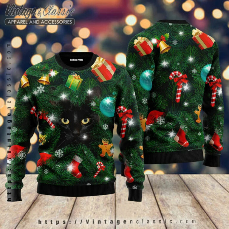 Black Cat Inside Tree Ugly Sweater back Ugly Christmas Sweater 1 Black Cat Inside Tree Ugly Sweater back Ugly Christmas Sweater 1