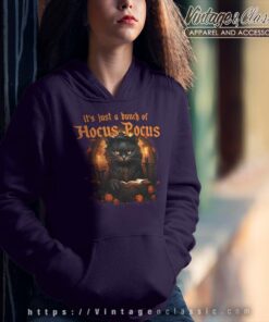Black Cat Its Just A Bunch Of Hocus Pocus Hoodie