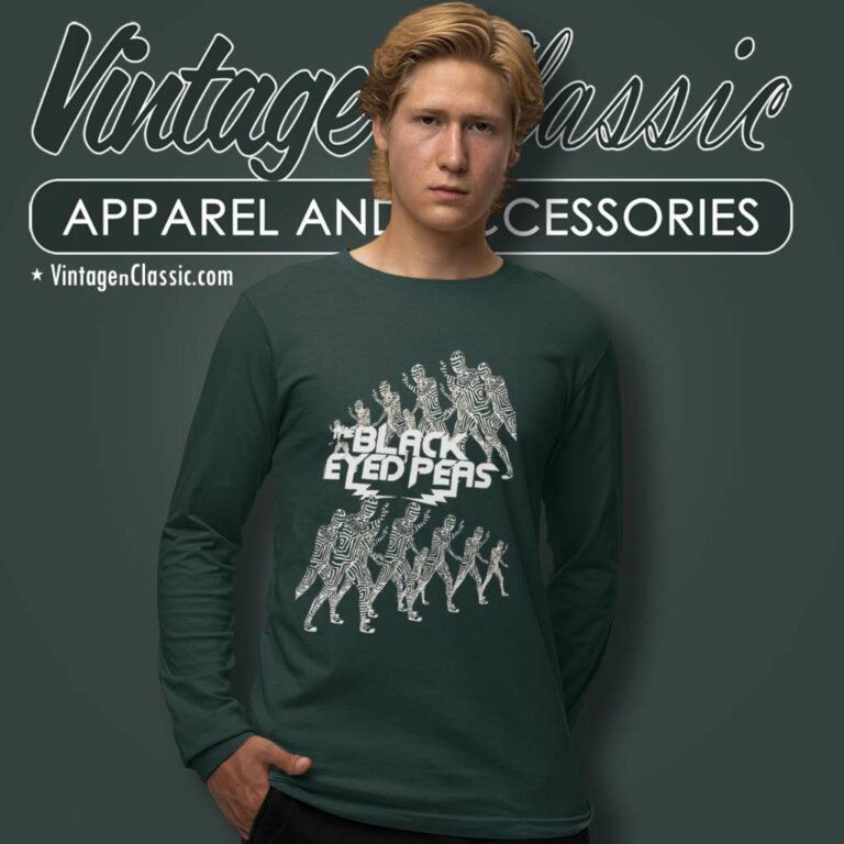 Black Eyed Peas 2008 Tour Concert Long Sleeve Tee Black Eyed Peas 2008 Tour Concert Long Sleeve Tee