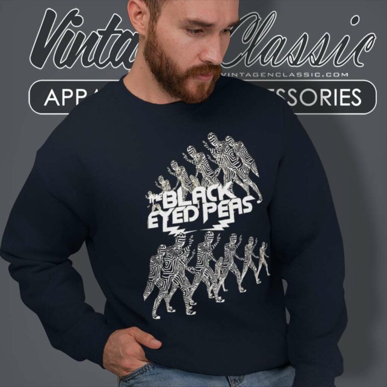 Black Eyed Peas 2008 Tour Concert Sweatshirt Black Eyed Peas 2008 Tour Concert Sweatshirt