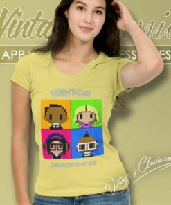 Black Eyed Peas Shirt The Beginning Album 5 Black Eyed Peas Shirt The Beginning Album V Neck TShirt