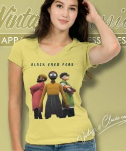 Black Eyed Peas Translation Album Shirt 5 Black Eyed Peas Translation Album V Neck TShirt