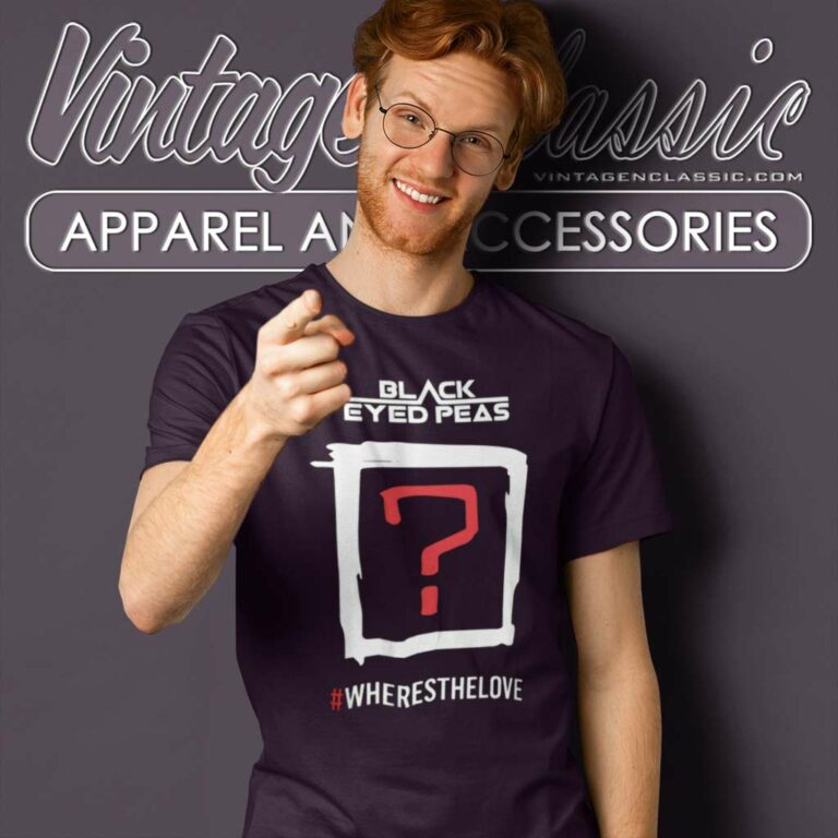 Black Eyed Peas Where Is The Love T Shirt Black Eyed Peas Where Is The Love T Shirt