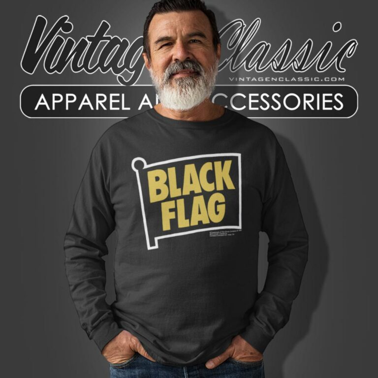 Black Flag 1995 Tour Long Sleeve Tee Black Flag 1995 Tour Long Sleeve Tee