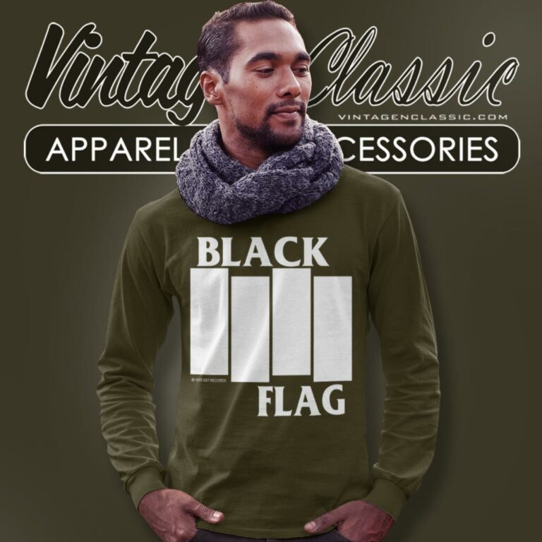 Black Flag Classic Logo Long Sleeve Tee Black Flag Classic Logo Long Sleeve Tee