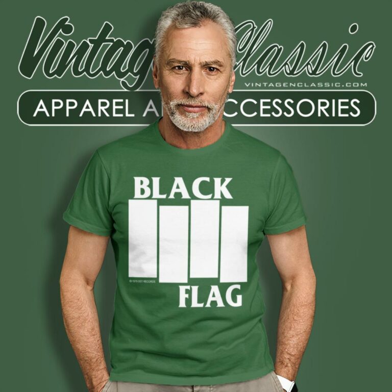 Black Flag Classic Logo T Shirt Black Flag Classic Logo T Shirt