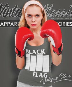 Black Flag Classic Logo Tank Top Racerback