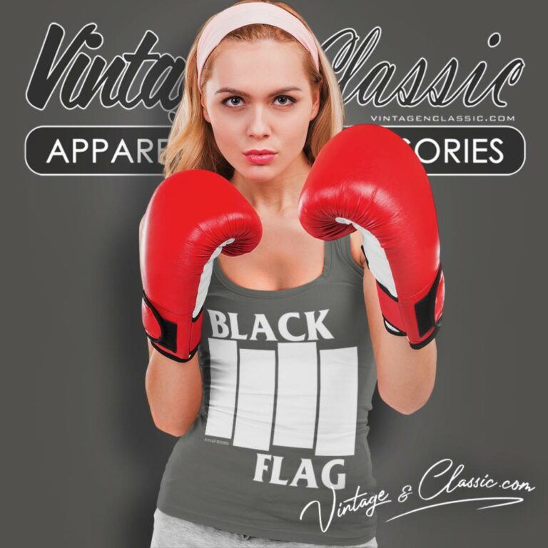 Black Flag Classic Logo Tank Top Racerback Black Flag Classic Logo Tank Top Racerback
