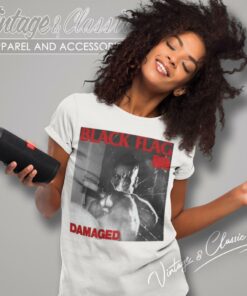 Black Flag Damaged Album Women T Shirt