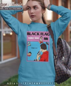 Black Flag Family Man Album Shirt 4 Black Flag Family Man Album Sweatshirt