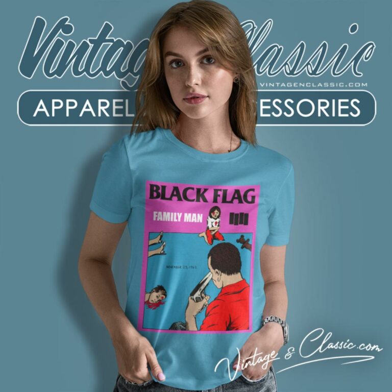 Black Flag Family Man Women T Shirt Black Flag Family Man Women T Shirt