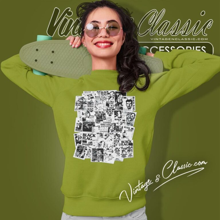 Black Flag Henry Rollins Sweatshirt Black Flag Henry Rollins Sweatshirt