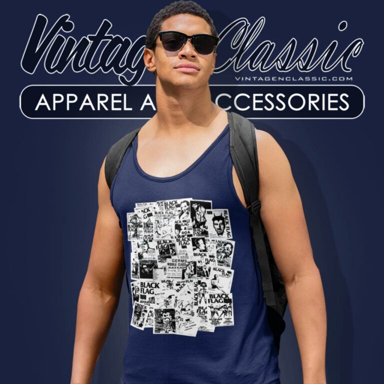 Black Flag Henry Rollins Tank Top Racerback Black Flag Henry Rollins Tank Top Racerback