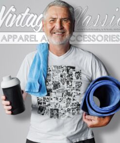 Black Flag Henry Rollins V Neck TShirt