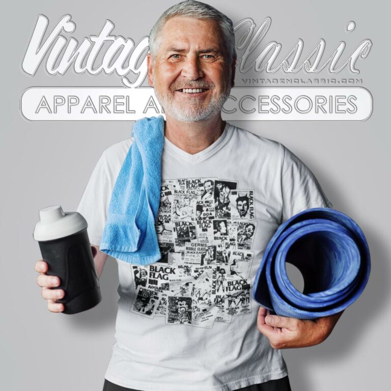 Black Flag Henry Rollins V Neck TShirt Black Flag Henry Rollins V Neck TShirt