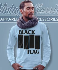 Black Flag Logo Long Sleeve Tee