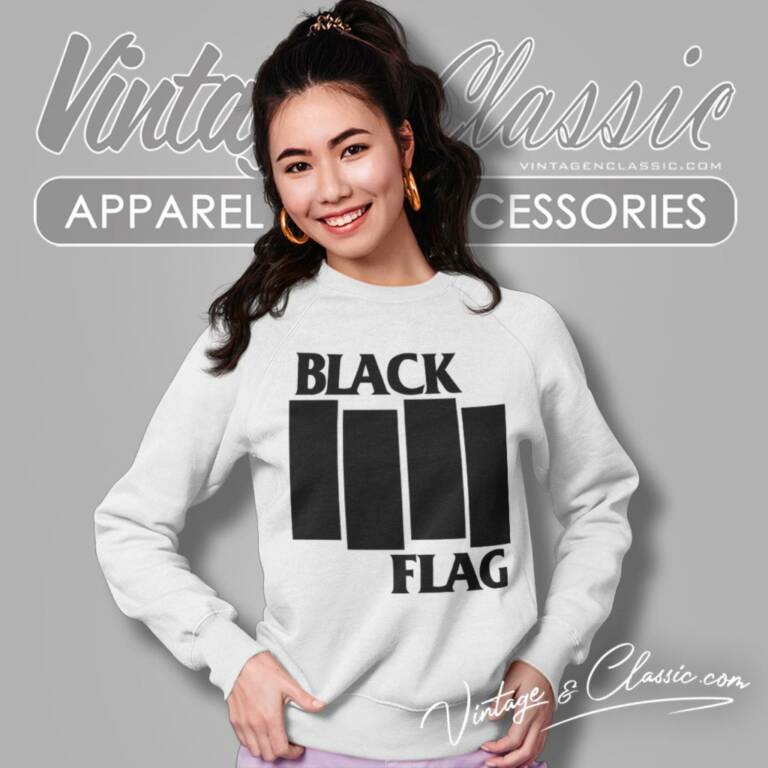 Black Flag Logo Sweatshirt Black Flag Logo Sweatshirt