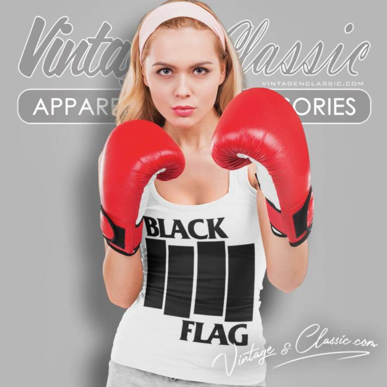 Black Flag Logo Tank Top Racerback Black Flag Logo Tank Top Racerback