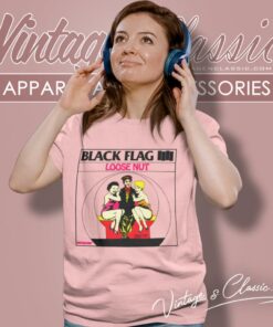 Black Flag Loose Nut Album Women T Shirt