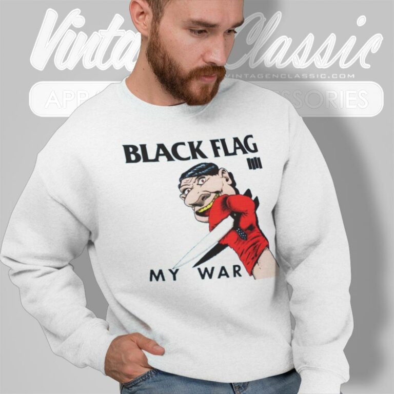 Black Flag My War Sweatshirt Black Flag My War Sweatshirt