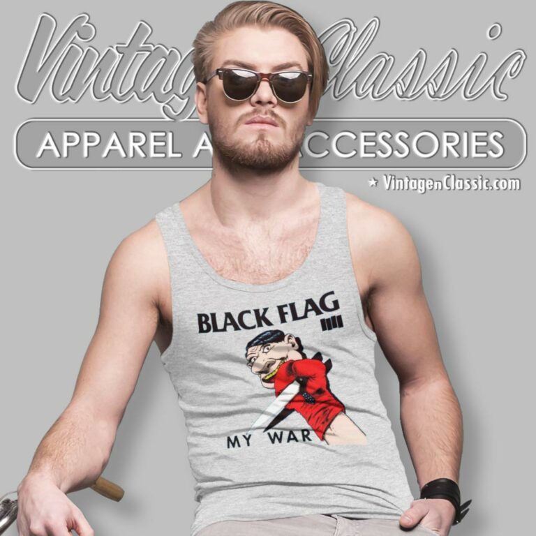 Black Flag My War Tank Top Racerback Black Flag My War Tank Top Racerback