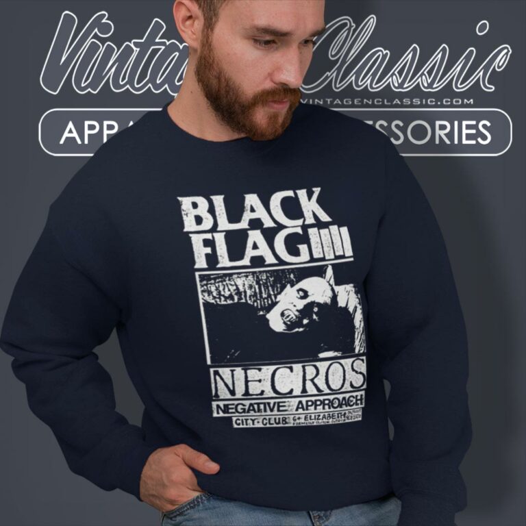 Black Flag Necros Sweatshirt Black Flag Necros Sweatshirt