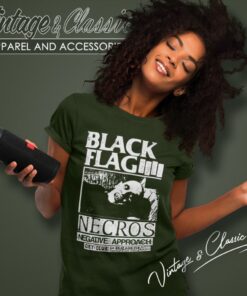 Black Flag Necros Women T Shirt
