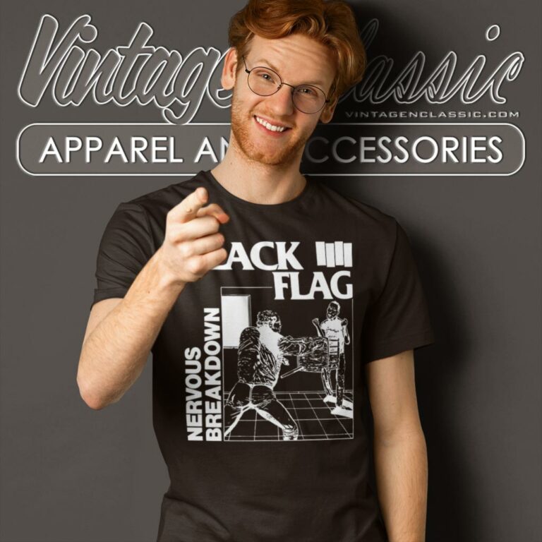 Black Flag Nervous Breakdown T Shirt Black Flag Nervous Breakdown T Shirt