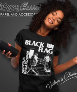 Black Flag Nervous Breakdown Women T Shirt