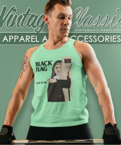 Black Flag Slip It In Tank Top Racerback