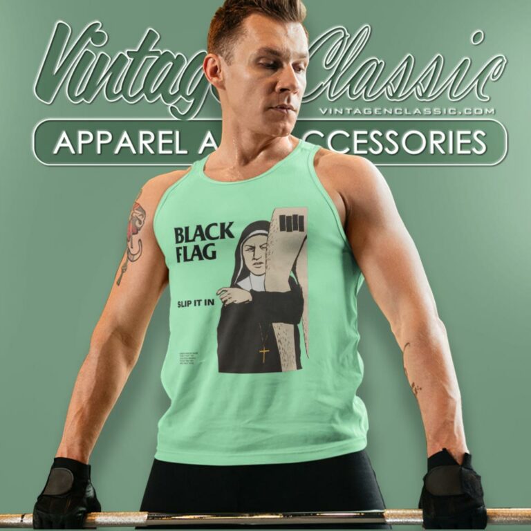 Black Flag Slip It In Tank Top Racerback Black Flag Slip It In Tank Top Racerback