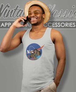 Black History Month Shirt Katherine Johnson Mary Jackson Dorothy Vaugha Tank Top Racerback