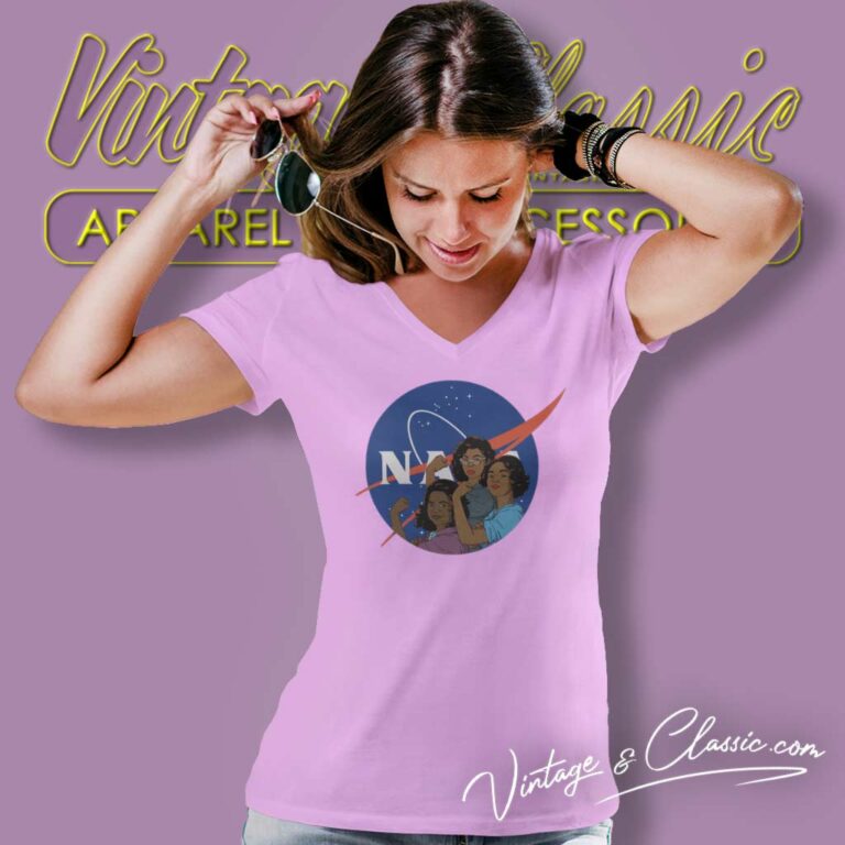 Black History Month Shirt Katherine Johnson Mary Jackson Dorothy Vaugha V Neck TShirt Black History Month Shirt Katherine Johnson Mary Jackson Dorothy Vaugha V Neck TShirt