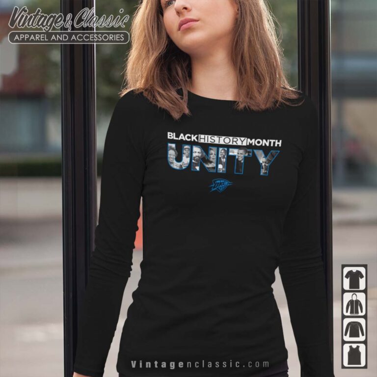 Black History Month Shirt NBA Black History Month OKC Longsleeves Black History Month Shirt NBA Black History Month OKC Longsleeves
