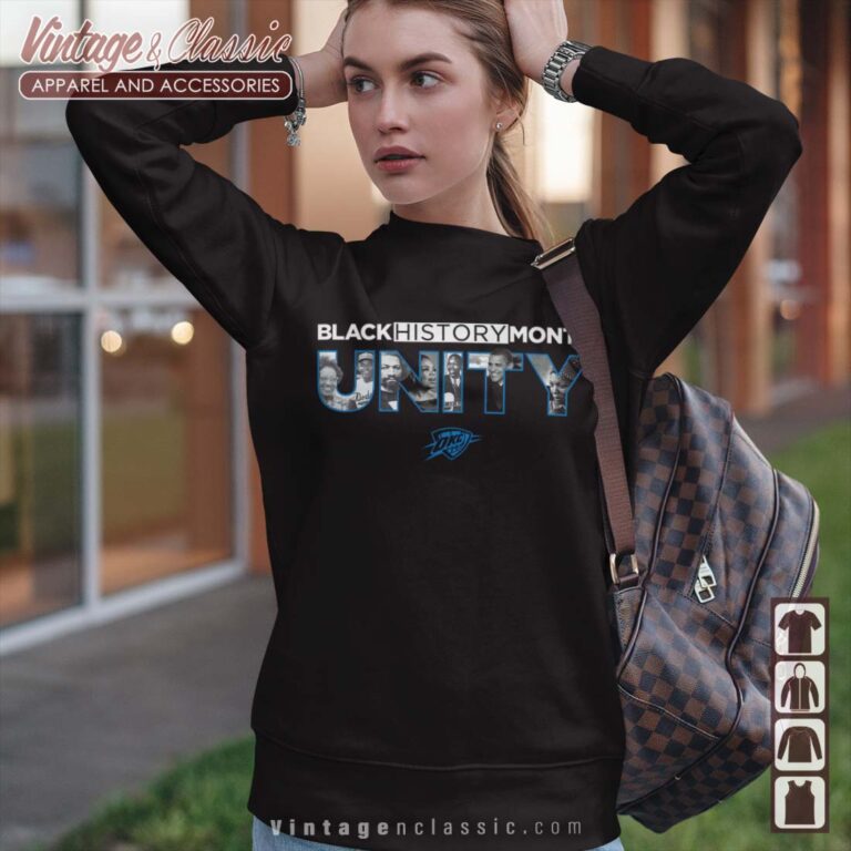 Black History Month Shirt NBA Black History Month OKC Sweatshirt Black History Month Shirt NBA Black History Month OKC Sweatshirt