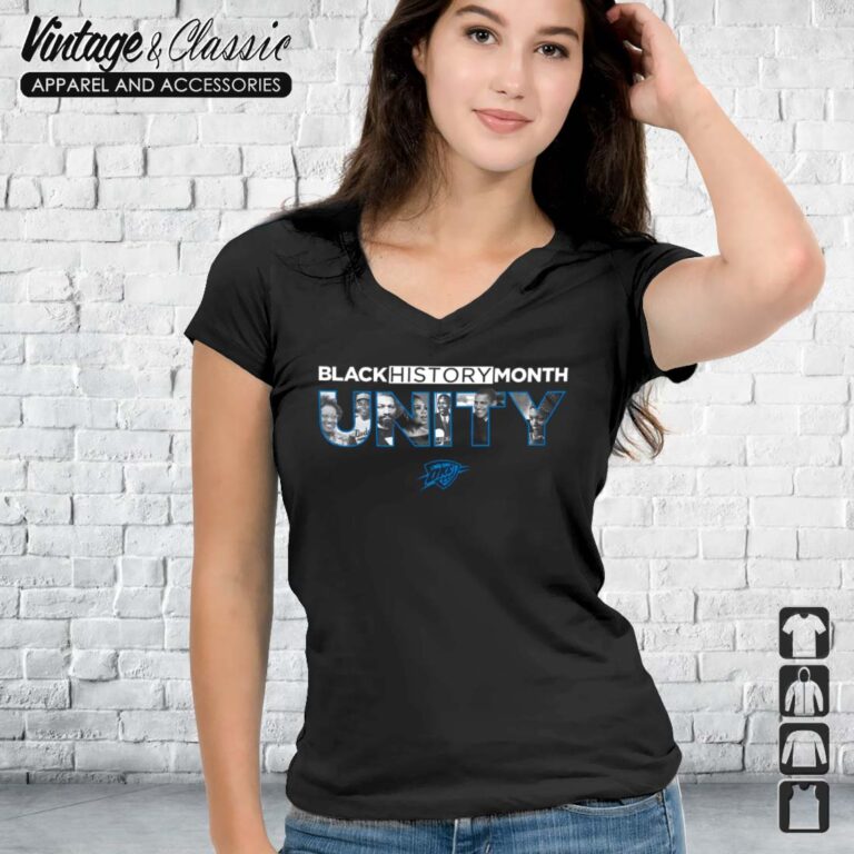 Black History Month Shirt NBA Black History Month OKC VNECK Black History Month Shirt NBA Black History Month OKC VNECK