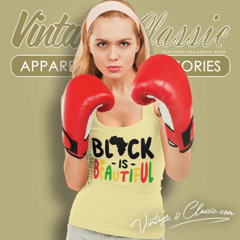 Black Is Beautiful Shirt Black History Month Tank Top Racerback Black Is Beautiful Shirt Black History Month Tank Top Racerback