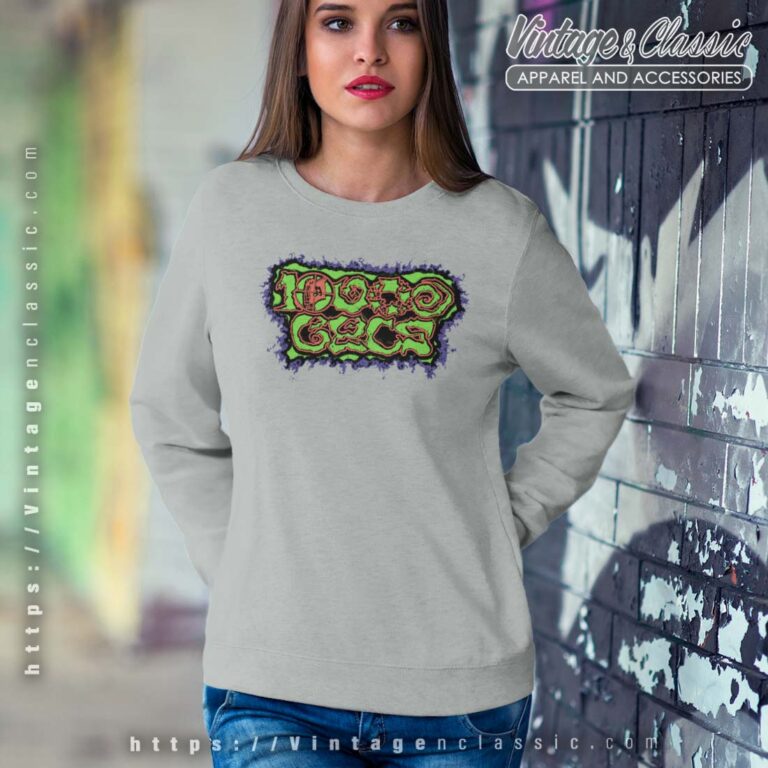 Black Light Poster 10000 Gecs Sweetshirt Black Light Poster 10000 Gecs Sweetshirt