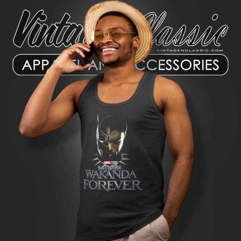 Black Panther 2 Shirt Wakanda Forever King Tchalla Tank Top Racerback Black Panther 2 Shirt Wakanda Forever King Tchalla Tank Top Racerback