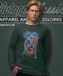 Black Panther American Superhero Long Sleeve Tee