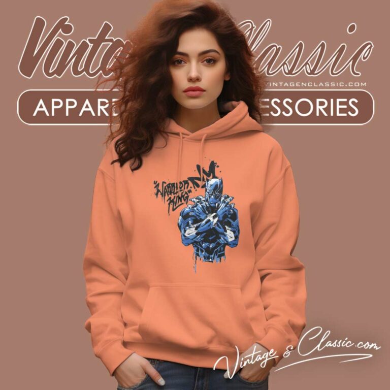 Black Panther Marvel Warrior King Hoodie Black Panther Marvel Warrior King Hoodie